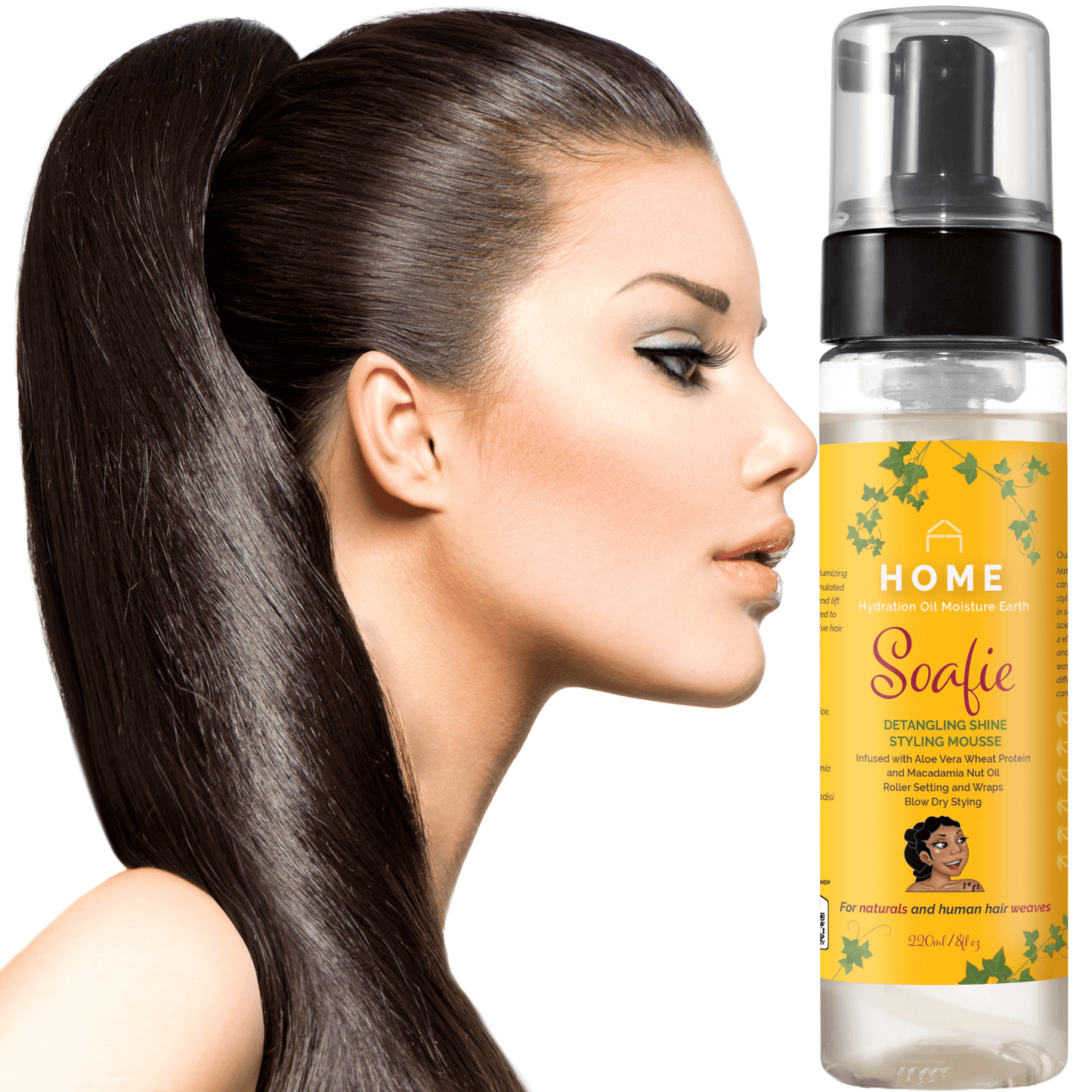 Soafie Shine & Designing Mousse