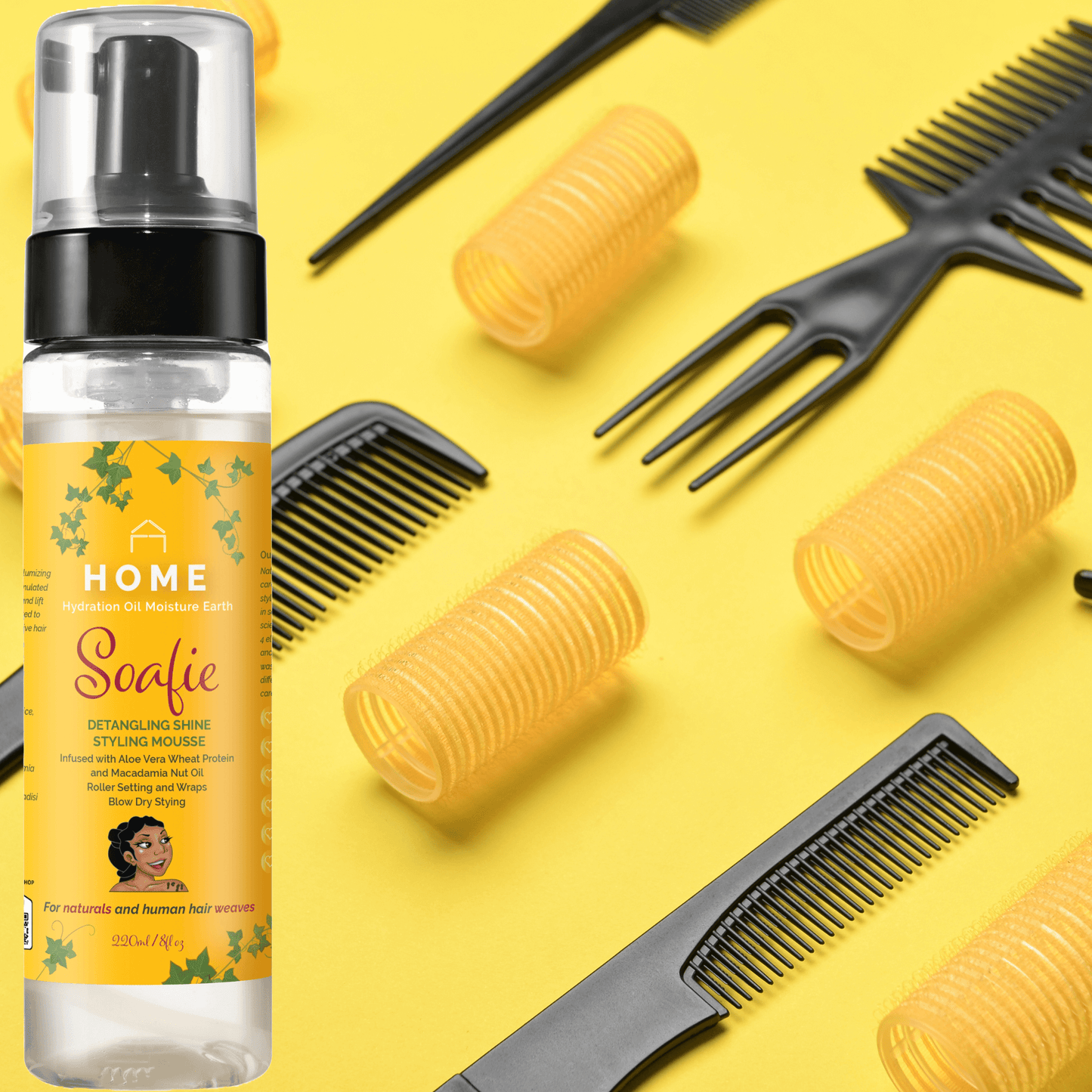 Soafie Shine & Designing Mousse
